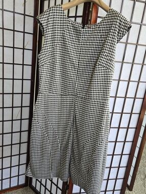 Brand New Merona Black & White Houndstooth Dress